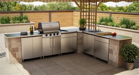 outdoor stainless steel bbq cabinets|modular stainless steel outdoor kitchen cabinets.